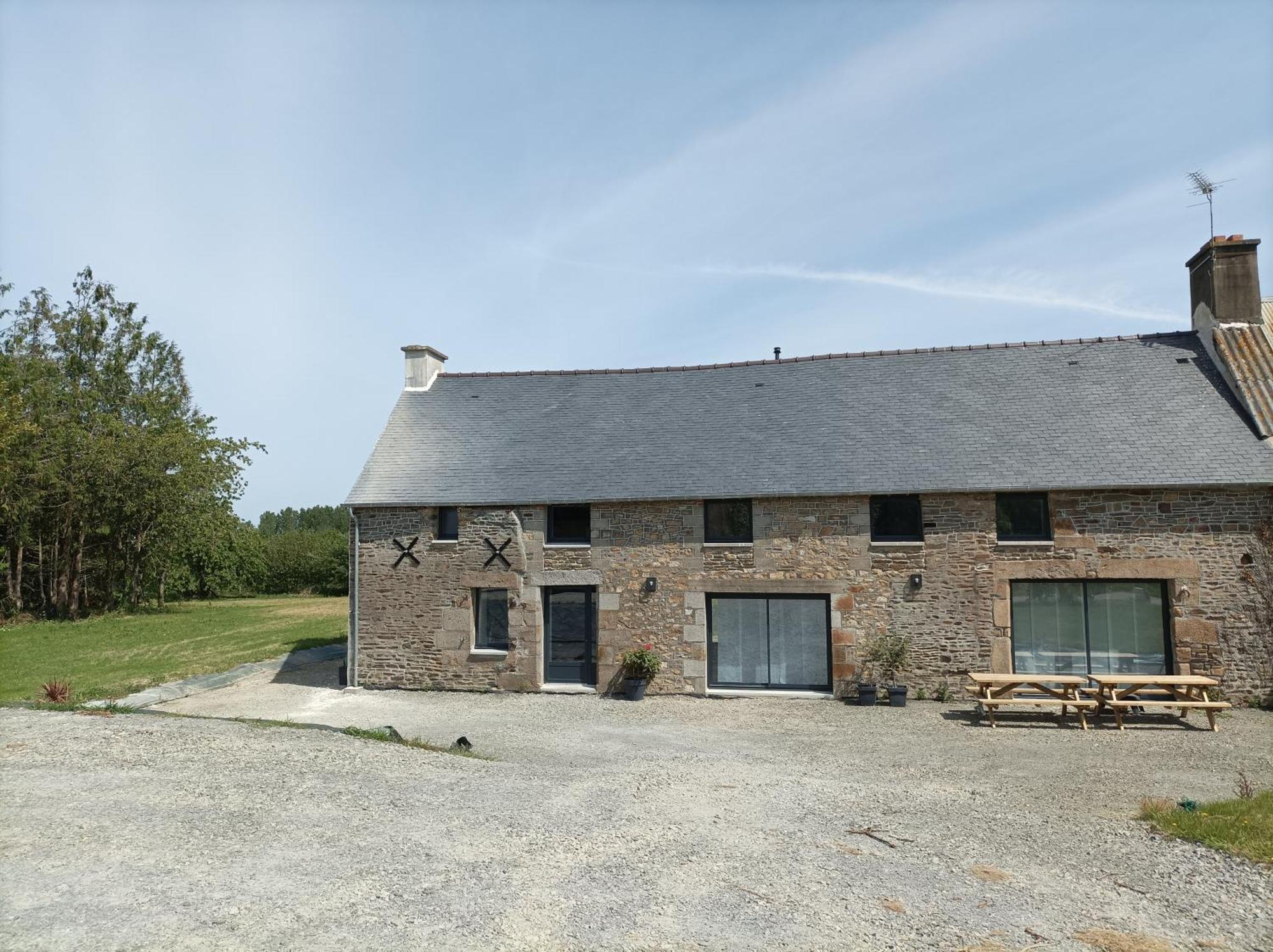 La grande baie spa privatif à 15 min du mt st Michel Pleine-Fougères Extérieur photo